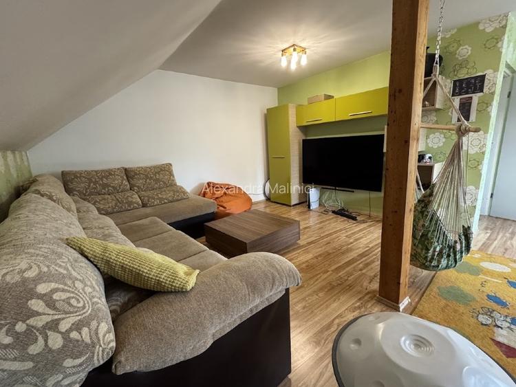 Duplex cu garaj + terasă + mansardă open space – zonă centrală Florești - 9