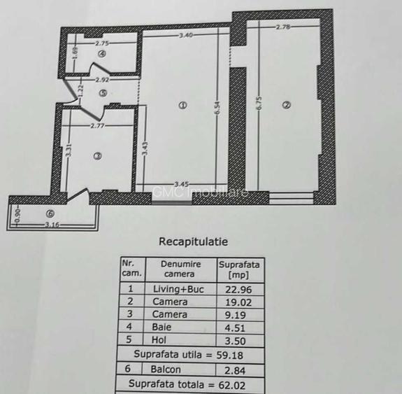 apartament 3 camere bloc nou - centrala proprie Viilor - 8