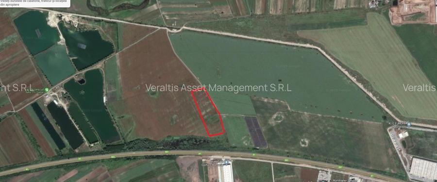 Vanzare teren pt constructii 13.500 mp Bolintin-Deal, km 24 Autostrada A1 - 2