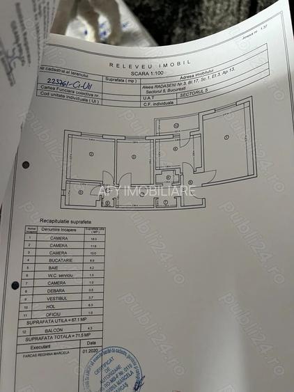 De vanzare ap 3 camere+loc parcare, Rahova/Spataru Preda - 6