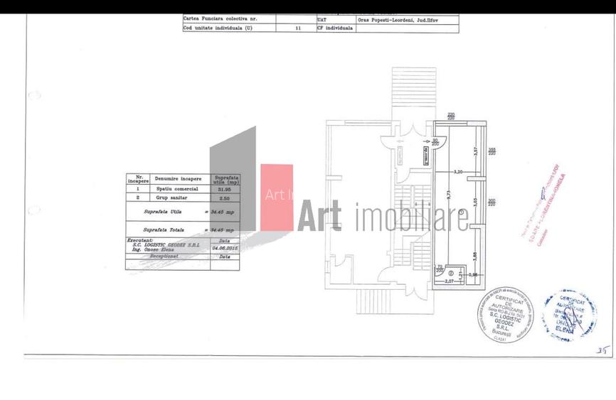Spatiu comercial 2 etaje stradal, compartimentat - 10