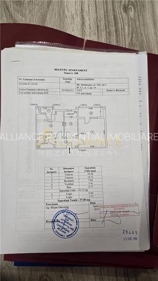 Bld Metalurgiei Ap 2 cam 58 mp mobilat cu parcare Et 1 - 4