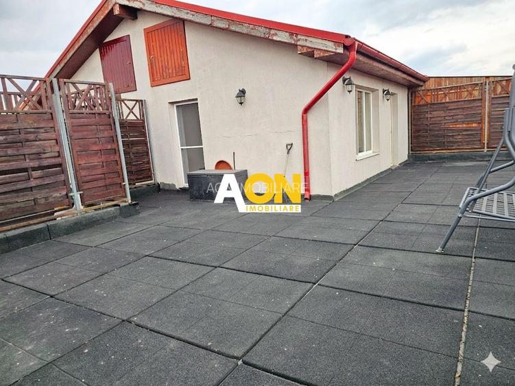 Penthouse 3 camere mobilat + spatiu birou + terasa 50 mp, ultracentral - 11