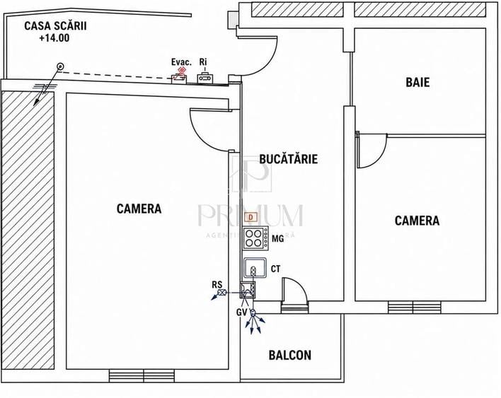 ARADULUI - 2 CAMERE - DECOMANDAT - CENTRALA PROPRIE - CLIMA - 10
