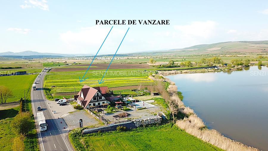 2 parcele de vanzare in Rotbav cu deschidere la DN si la lac - 2