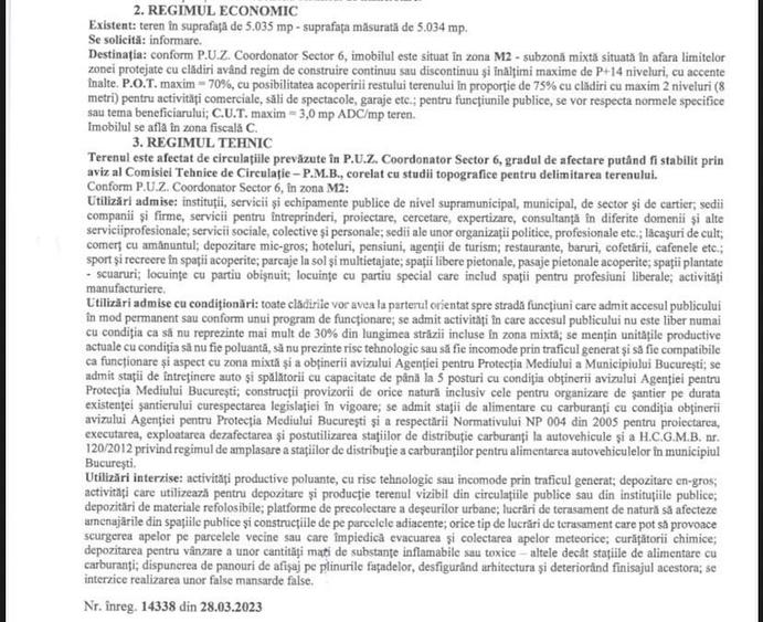 De Vanzare 5035 MP  Teren  - Drumul Taberei - 3