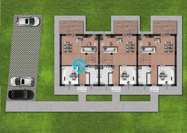 Vila triplex 4 camere - 6