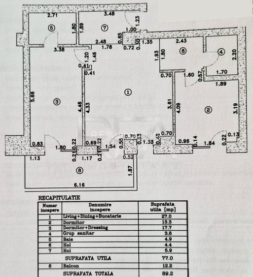 3 camere in Cortina 126 langa Cambridge School - 5