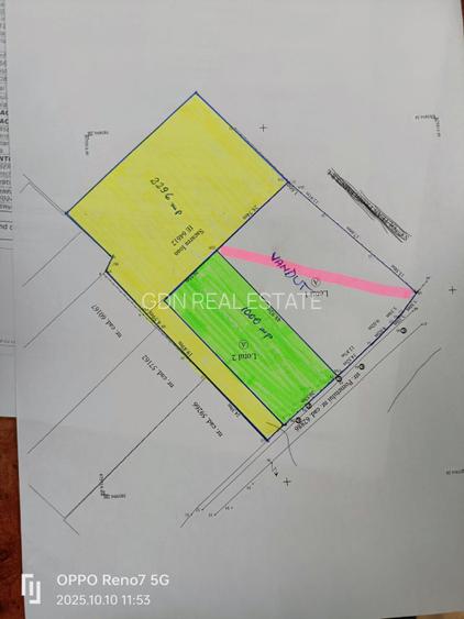 Teren de vânzare -Reghin - Pometului 2300 mp - 2