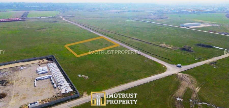 Teren pentru hale industriale Arad – 5.000 mp | PUZ aprobat | - 5