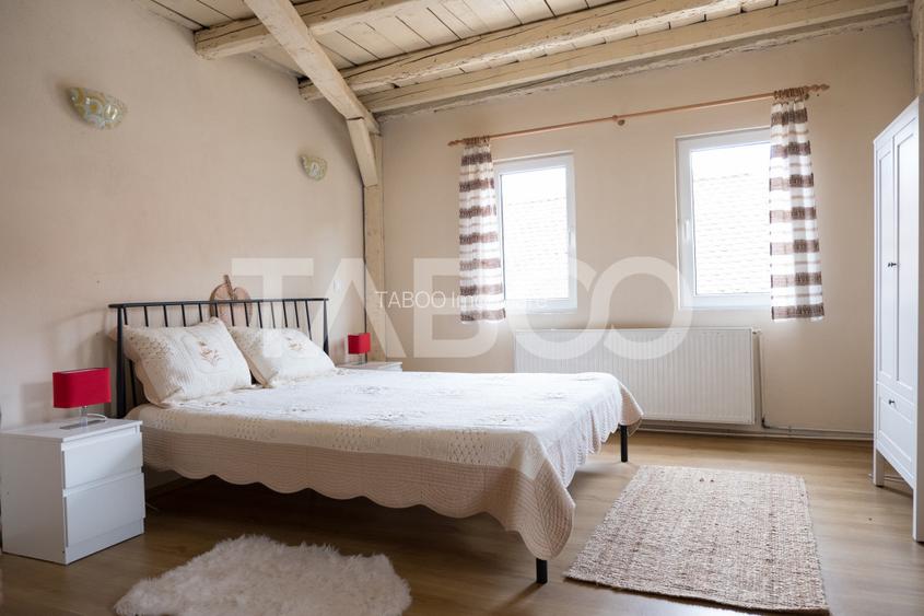 Casa de vanzare pretabila pensiune priveliste superba Fantanele Sibiu - 8