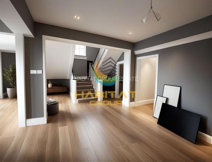 Casa individuala de lux P+1+M teren 530 mp Comision 0% - 2