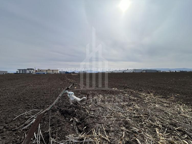 Teren intravilan de vânzare – 10.000 mp – Zona Industrială Vest | Comision 0% - 5