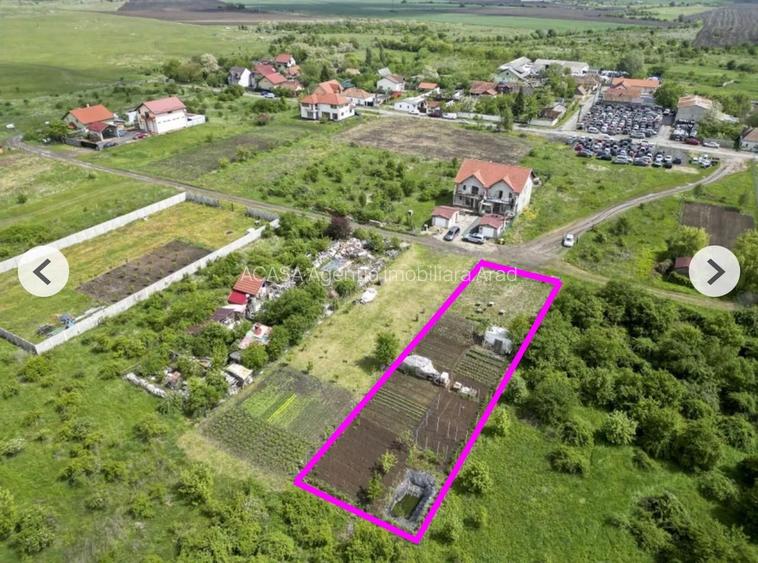 Teren 906 mp Arad,  preț sub localitățile limitrofe. - 6