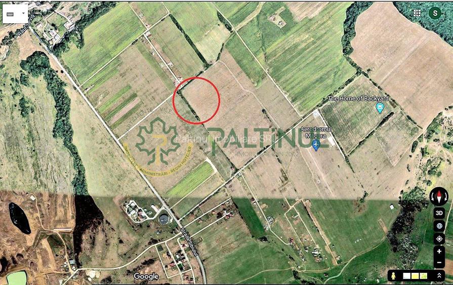 Teren de vânzare în Calea Cisnădiei, Sibiu – 550 mp, PUZ aprobat, vedere superbă - 2