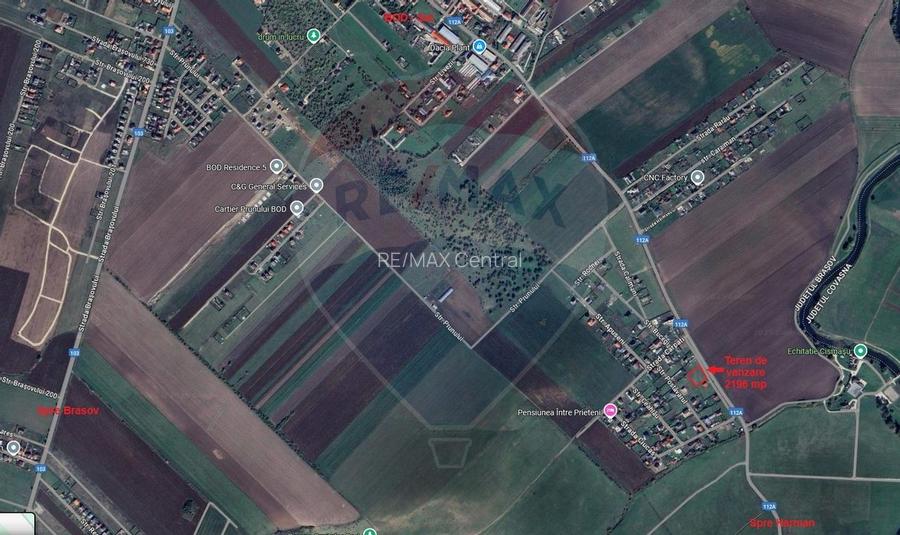 Teren Bod -Strada Harmanului, 732mp, posibil 1098mp/ 2196mp, utilitati - 17