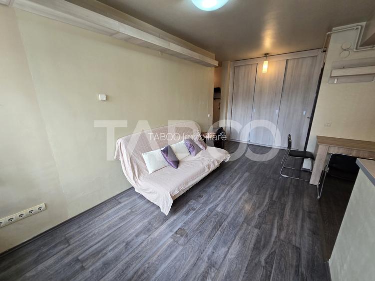 Apartament 2 camere etaj 3 mobilat utilat parcare lift Terezian Sibiu - 13