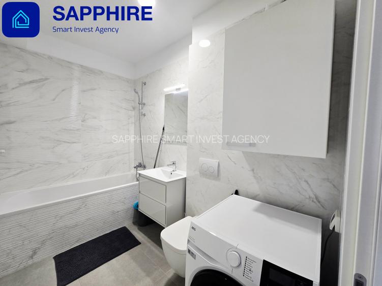 Garsonieră de închiriat Residence 5 Pipera, prima închiriere, mobilat și utilat - 11