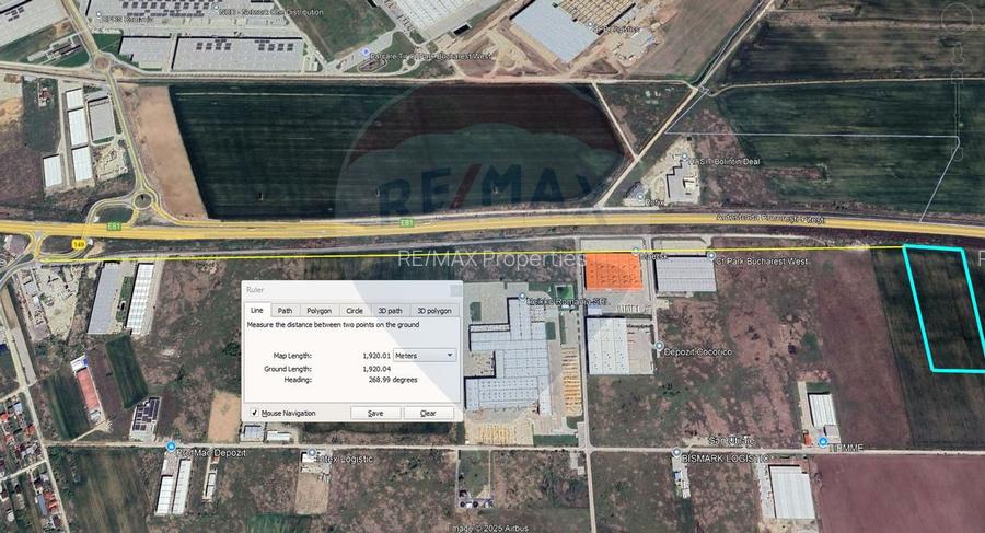 Teren intravilan 4 ha, pentru logistică sau depozitare – acces A1/A0 - 6