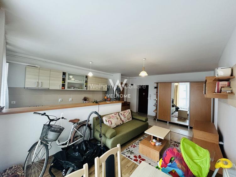 Apartament mobilat, etaj 2, loc de parcare - 48 mp + balcon - - 8