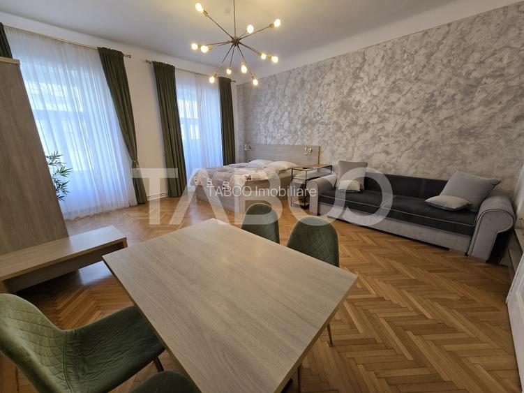 Apartament de vanzare in Centrul Istoric Sibiu 90 mpu mobilat utilat - 11