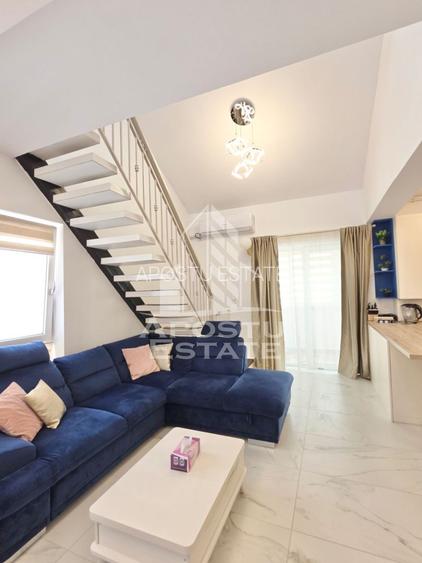 Penthouse cu 3 camere si 2 bai, mobilat si utilat in Giroc la asfalt. - 13