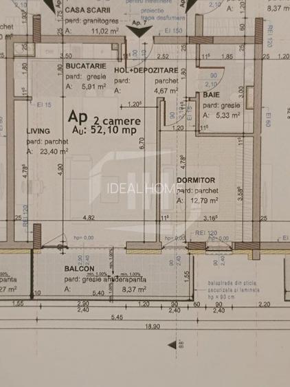 Apartament 2 camere in constructie premium  - 4