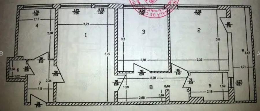 3 Camere | Gorjului | Radet | Parcare | Metrou> 5min | Decomandat - 9