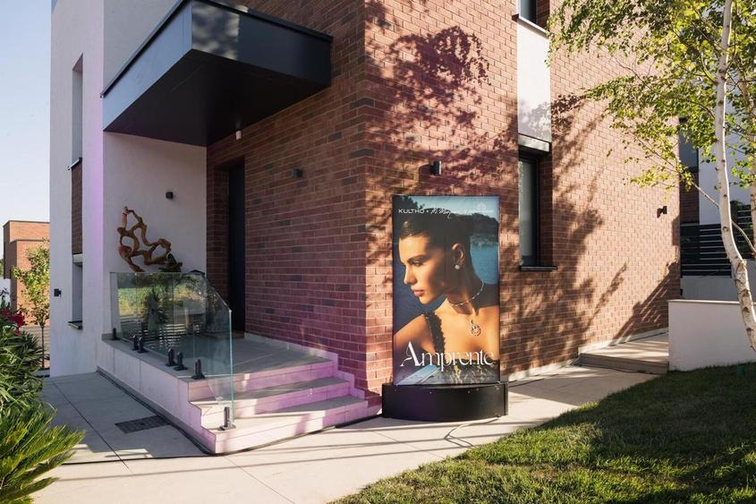 Ansamblu finalizat de vile la Snagov- deschidere spre lac, ponton privat, - 12