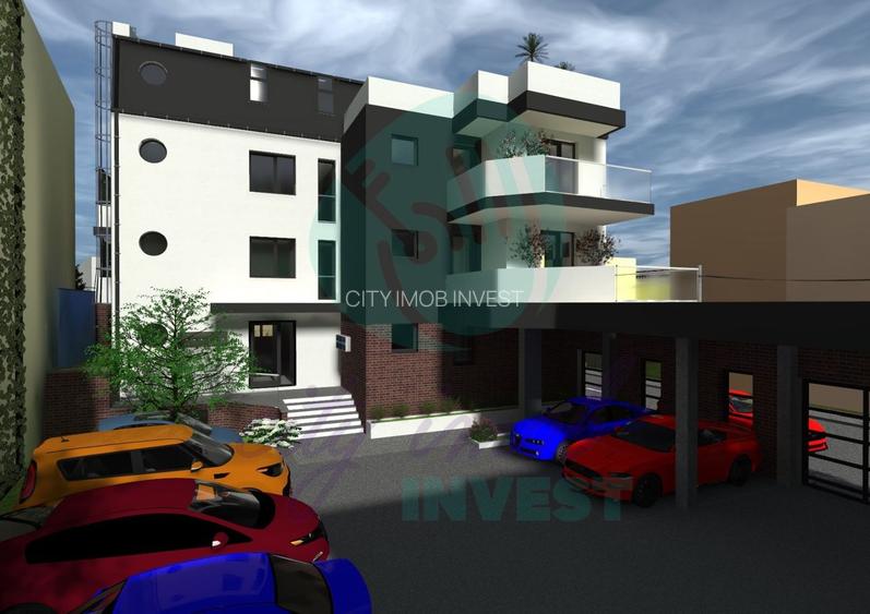 2 camere cu terasa de 17 m langa PARC si METROU cu parcare si boxa - 3