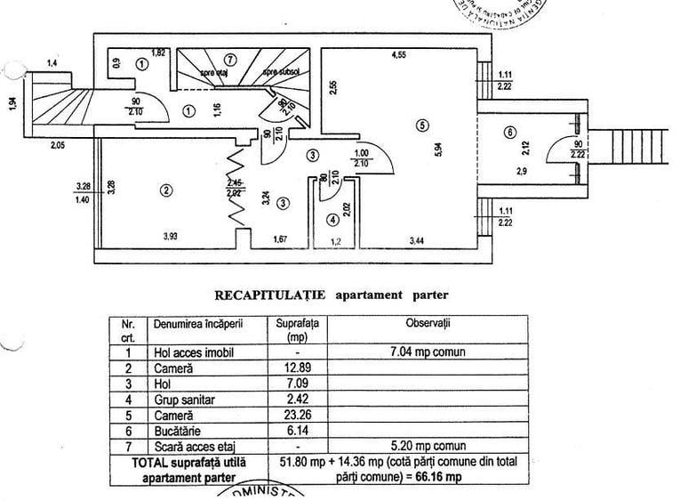 Apartament duplex cu 4 camere | gradina 60mp | birouri - 2