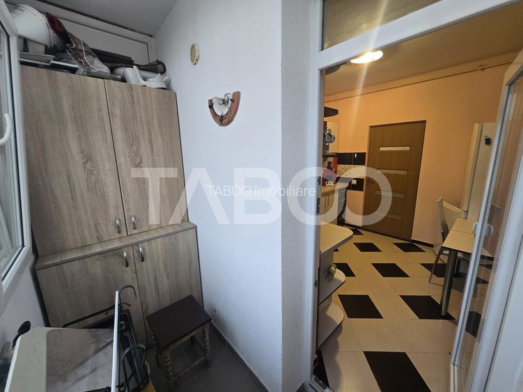 Apartament 3 camere de vanzare decomandat 71 mpu zona Turnisor Sibiu - 12