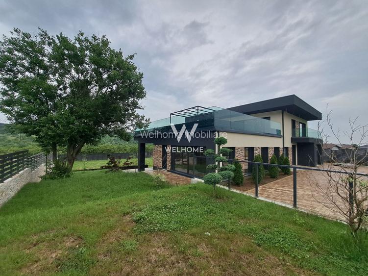 Vilă modernă premium cu piscină interioară, teren 1200 mp și panoramă - 2