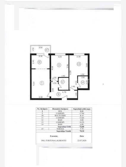 Safirului, Prelungirea Ghencea - Margelelor, 3 camere mobilate - 14