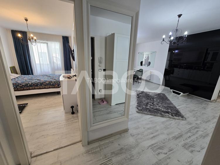 Apartament decomandat 3 camere 2 bai balcon lift City Residence Sibiu - 18