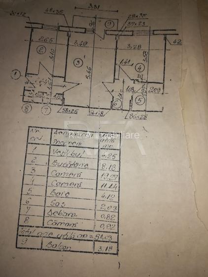 Apartament 2 camere Mihai Bravu – etaj 7, mobilat și utilat - 7