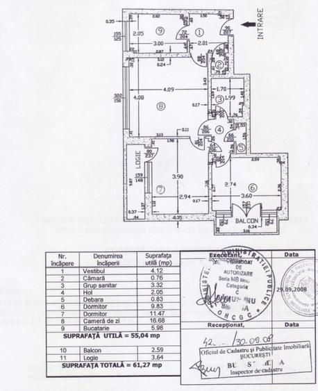 GRIVITEI /  GARA DE NORD / DINICU GOLESCU / IMOBIL FARA RISC / IMPARTIRE BUNA - 1