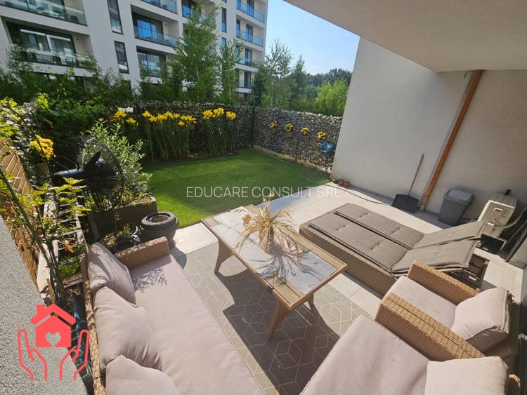 Baneasa Shopping City-3 camere cu gradina 60 mp, complex securizat, loc de joaca - 4