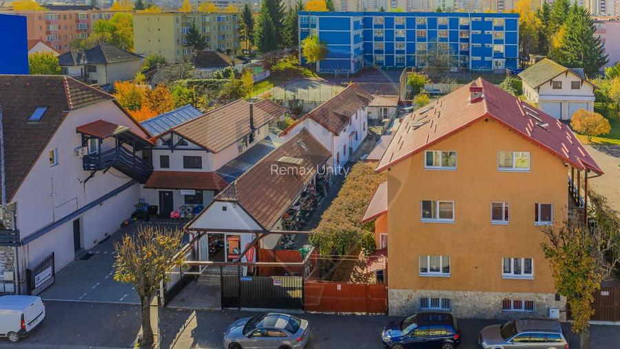 Proprietate mixtă Brașov | Spațiu comercial + locuință | 0% - 2