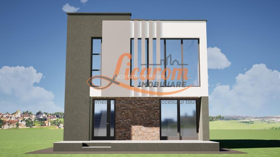 Vila LUX Parter+Etaj(stil mediteranean) in Stupini zona Plugarilor - 2