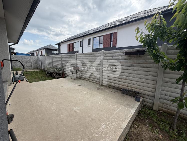 Vila parter mansardabila 4 camere 2 bai mobilatǎ/utilată 101mp 185 mp curte - 8