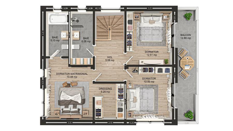 Vânzare Casă Individuală 134 mp, acces asfaltat și toate utilitățile - 2