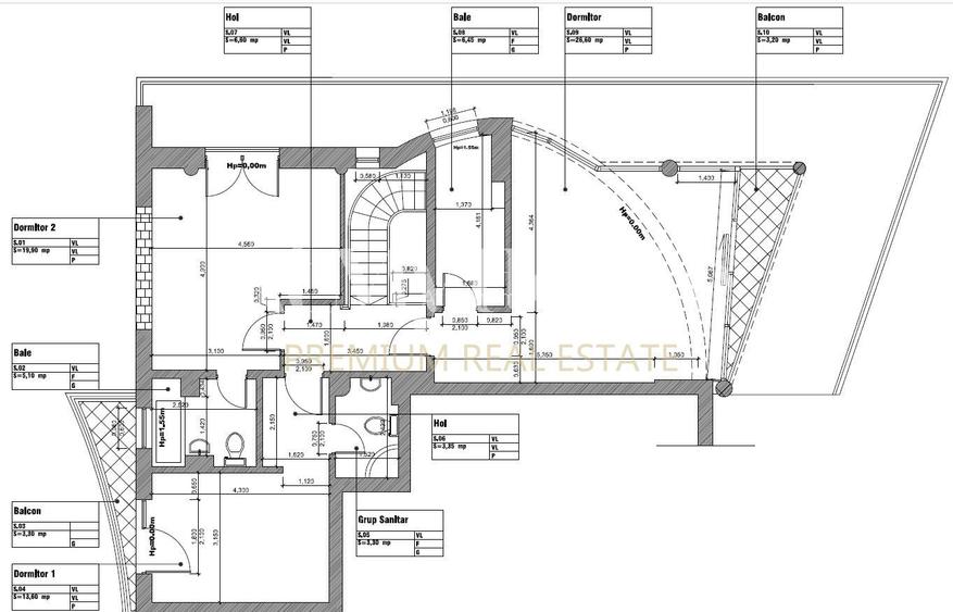 Duplex Spectaculos cu 5 camere, vedere libera Herastrau, mobilat modern, parcare - 1