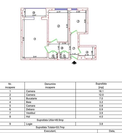 Vanzare apartament 2 camere Renovat Titan-Metrou - 31