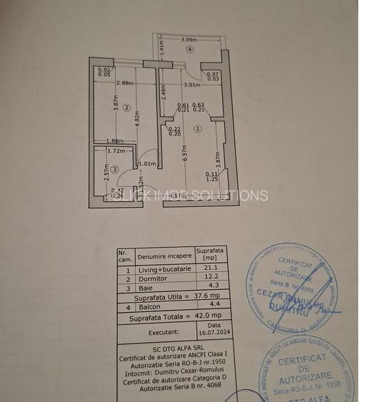 Aparatorii Patriei  metrou- bloc nou, centrala proprie - 1