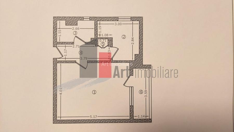 Garsoniera de vanzare-P-ta Alba Iulia-Muncii-Unirii - 16