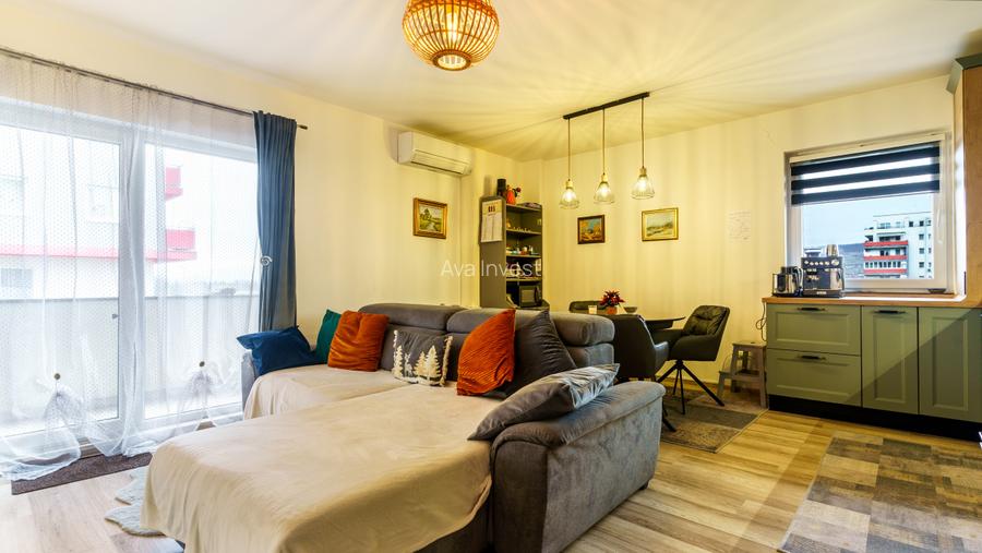 Apartament 3 camere , parcare, 71 mp + terasă 12 mp, zona BMW - 4