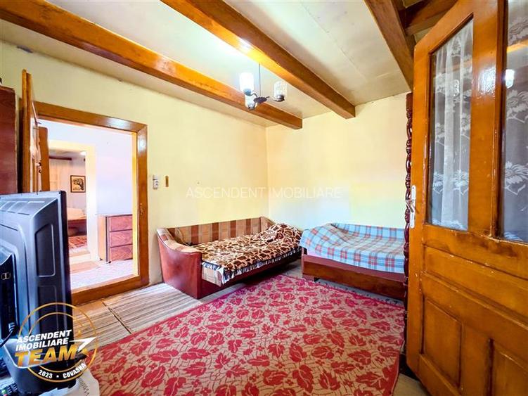 Asezare munteneasca: casa din bustean si sura zidita, Arcus, Covasna - 20