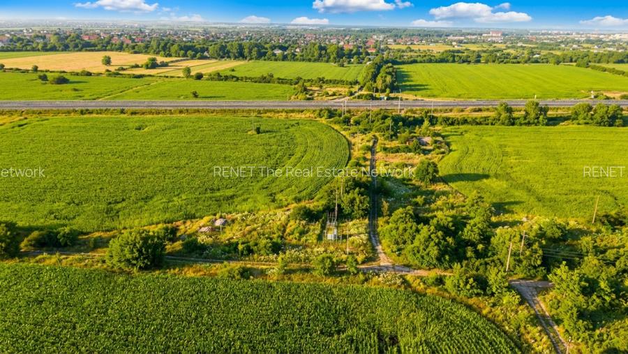 Teren Bragadiru langa A0 - PUZ aprobat, vizibilitate autostrada - 10
