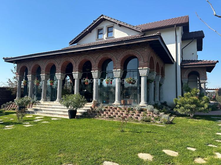 Vând Vilă Lux Neo-Românească Corbeanca: Lac, Piscină, Panoramă Unică - 4